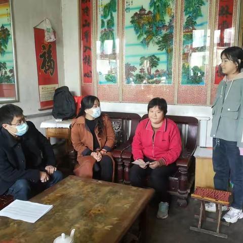 家校零距离 携手育英才 办群众满意的教育 -----桃园镇初级中学家访纪实