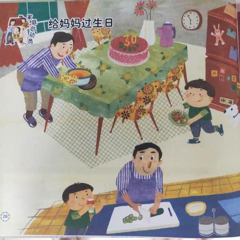 《给妈妈过生日》活动