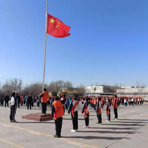 【杨柳雪镇怀周学校】升旗仪式：国旗下的颁奖典礼