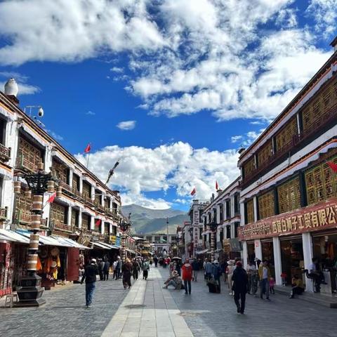 拉萨古城八廓街游记