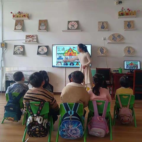 毕武庄中心幼儿园——交通安全进校园宣传活动